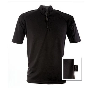 Male Zip Up Wicking Short Sleeve T shirt - Picture 1 of 5