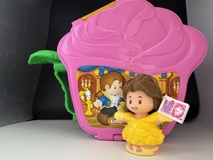 Fisher Price Little People Belle's Fold 'n Go Rose Spielset Figuren Beauty Beast - Bild 1 von 20