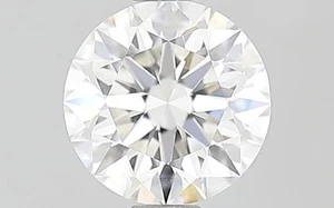 Certificado redondo de 0,89 quilates. Diamante extraído natural AGI suelto color H VS1 claridad - Imagen 1 de 2