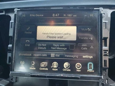 U Connect Multi Media Radio 8.4" Display Screen Navigation Fits 15 200 F303 - Bild 1 von 4