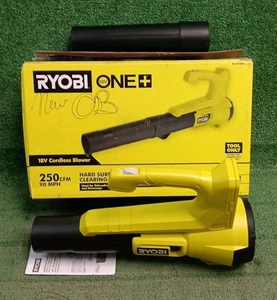 Soplador inalámbrico RYOBI ONE+ 18V (SOLO HERRAMIENTA) Modelo P21011BTL - NUEVO Caja abierta - Imagen 1 de 7