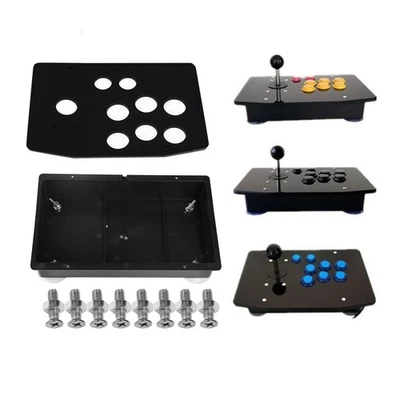 New Black Acrylic Panel and Case DIY Set Kits Replacement for Arcade Game C - Image 1 of 4