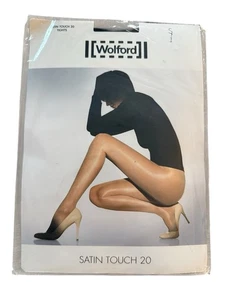 Collant donna Wolford raso touch 20 taglia small stile 18378 Coca marrone nuovo confezione - Foto 1 di 2