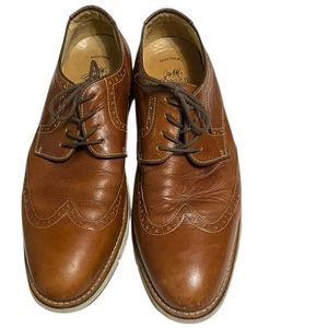 J&M Lammfell Leder Johnston Murphy Martell Budapester Schuhe Herren Größe 11 M - Bild 1 von 12