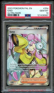 Pokemon Paldea Evolved Iono 254 PSA 10 - Imagen 1 de 2