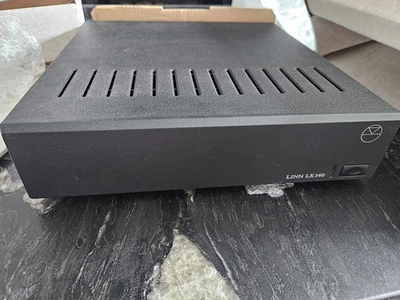 Linn LK140 HiFi Separate Home AV Power Amplifier (Black) in original box - Image 1 of 3