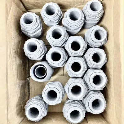 Carlon LT43F 1” Carflex Liquidtight Nonmetallic Straight Fitting Lot Of 18 - Image 1 of 4