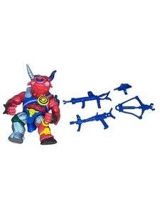 TMNT 1991 Groundchuck Teenage Mutant Ninja Turtles Playmates 100% COMPLETO - Imagen 1 de 2