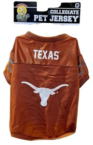 Neu mit Etikett Pup Rally Texas Longhorns College Hund Trikot - Größe Medium - Bild 1 von 2