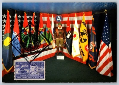 #1026 General George S Patton Maxi Card w/Battle of the Bulge Pictorial Cancel - Image 1 of 2