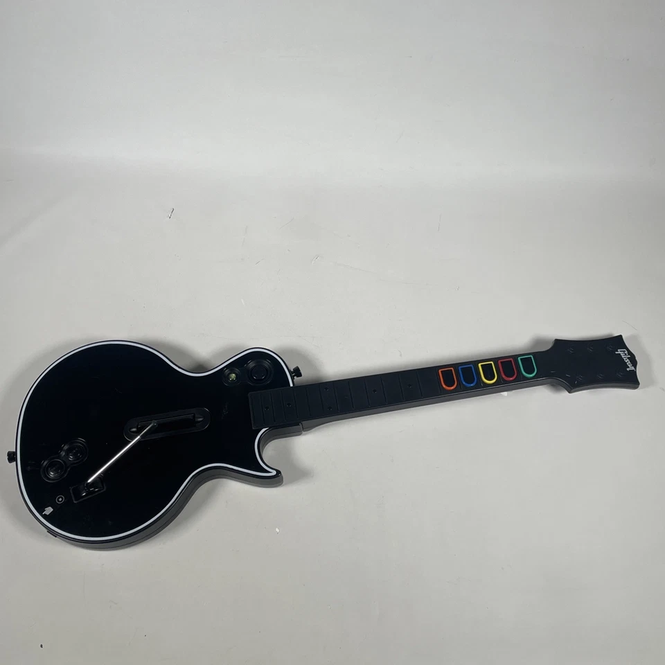 Guitar Hero III Xbox 360 Les Paul Wireless Controller 95123 805 Tested - Image 1 of 4