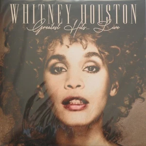 WHITNEY HOUSTON 1991 *GREATEST HITS LIVE* UK 2025 180g 12"LP SEALED MINT VINYL - Picture 1 of 7
