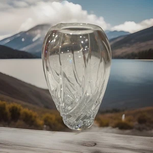 WATERFORD Marquis WYNDMERE VASE, Cut Lead Crystal Bud Vase SIGNED - Picture 1 of 6