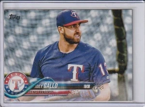 Joey Gallo Texas Rangers 2018 Topps béisbol impresión corta variación #326 - Imagen 1 de 2
