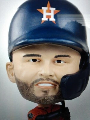 Jose Altuve Houston Astros 2022 WS Champion Orange Jersey BigHead  Bobblehead - Image 1 of 4