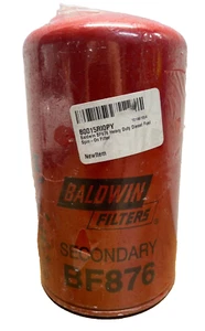 Fuel Filter Baldwin Secondary BF876 Spin On - Picture 1 of 3