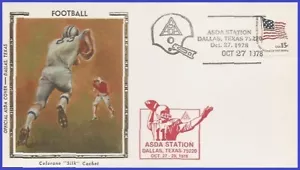 USA5 #EV1000 U/A COLORANO SILK 2 FDC Football ASDA - Picture 1 of 1