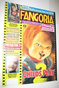 Fangoria #98 Nov 1990 Child's Play Chucky Cvr Stephen King's It TV Dark Shadows - Picture 1 of 6