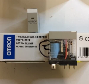 G2R-1-S DC24(S) OMRON G2R-1-S DC24 RELAY GEN PURPOSE SPDT 10A 24V ROHS 10 PIECES - Picture 1 of 1