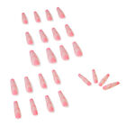 Long Ballet Frosted Pink French Wear Nail Art Finished Nail Patch Nail Patch