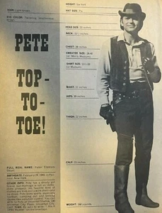 1971 Schauspieler Pete Duel Alias Smith & Jones - Bild 1 von 1