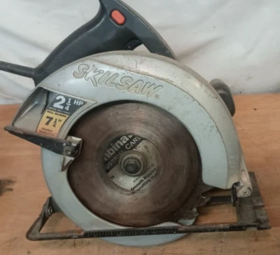 SkilSaw 5250 высокопрочная циркулярная пила 7 1/4 дюйма винтажная 2 1/4 л.с. - Изображение 1 из 4
