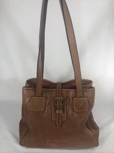 Dooney & Bourke Brown Pebbled Leather Large Tote Damen Schultertasche - Bild 1 von 12