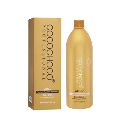 COCOCHOCO PROFESSIONAL COCOCHOCO GOLD Brazilian Blow Dry Hair Keratin Straightening Treatment 1000ml