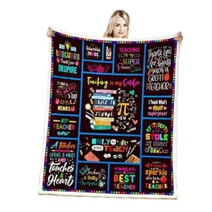 Teacher Gifts for Women Blanket,Teacher Blanket,Teacher Appreciation Gifts - Picture 1 of 8