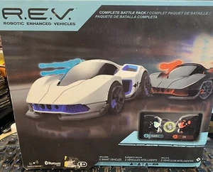 R.E.V. REV Robotic Enhanced Vehicles Complete Battle Pack 2 smart cars - Picture 1 of 4