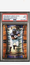 2023 Select Draft Picks LaDainian Tomlinson # 17/26 Neon Orange Pulsar PSA 9