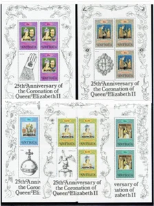 Antigua y Barbuda 1978 Coronation M/S CV $4,20 - Imagen 1 de 1