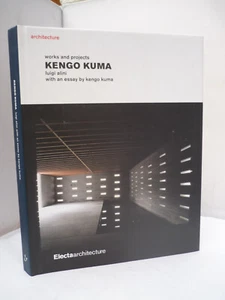 Kengo Kuma - Works and Projects by Luigi Alini HB DJ Illustrated 2006 - Picture 1 of 11