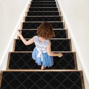TPR Stepping Mat 76x20cm Brushed Embossed Carpet for Kids Elder - Picture 1 of 20