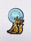 Iron-On Patch Embroidered Patch - Dog Wolf Howl Moon - Pu0007