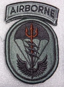 ARMY PATCH,SSI, SPECIAL OPERATIONS COMMAND-SOUTH, ACU, WITH HOOK LOOP FASTENER - Picture 1 of 1