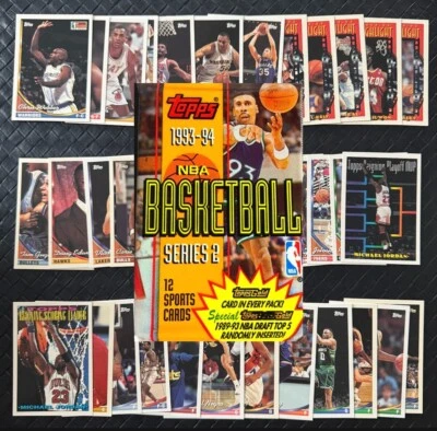 1993-94 TOPPS Basketball Trading Cards Complete Your Set U Pick Jordan 2/2 - Image 1 of 3