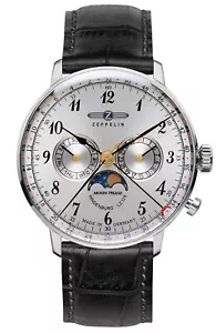 Zeppelin Men's Watch with Moon Phase 7036-1 - Picture 1 of 5
