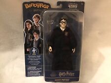 BendyFigs Wizarding World: HARRY POTTER 7" Action Figure w/Display Stand New