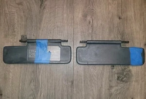 1993 - 1997 95 Honda Del Sol Sunvisor Sun Visor Flaps OEM Gray Good Left Right - Picture 1 of 6