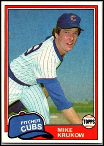 1981 Topps #176 Mike Krukow - FREE SHIPPING! - Picture 1 of 2