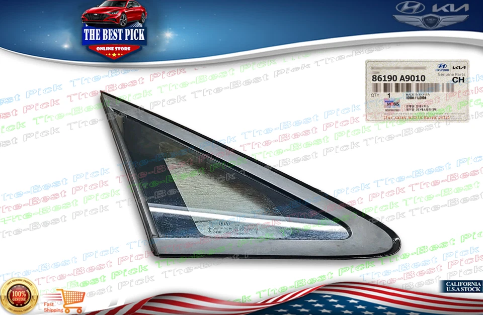 ⭐OEM⭐ Cristal ventana delantera kia sedona 2015-2021 + moldura derecha PASSENG 86190A9010 Foto 1 de 1