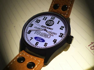 RS 2000 Ford Escort MK2 Souvenir Wrist Watch. Classic Blue 1970-80s Styled Dial. - Picture 1 of 2