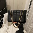 Chain Strap Clutch Purse Pu Leather Crossbody Bag  Women Girls