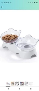 Raised Cat Bowls - Picture 1 of 4