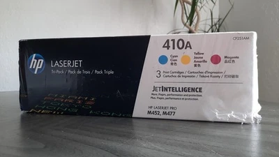 Genuine Factory Sealed HP 410A Toner Set CF411A CF412A CF413A 3 Color CF251AM - Image 1 of 4