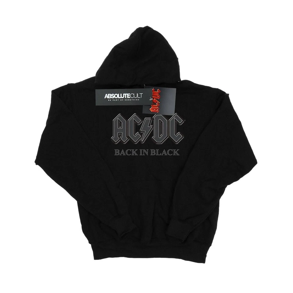AC/DC - Sweat à capuche BACK IN BLACK - Garçon (BI14143) - Photo 1/4