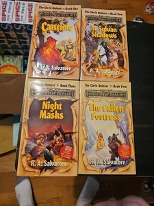 The Cleric Quintet First Printing Series Set Books 1-4 R.A. Salvatore - Picture 1 of 2