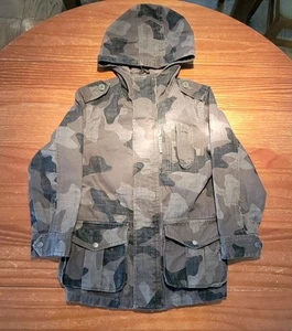 Gap Kids - Green Camo Field Jacket Size Small 6-7 - Picture 1 of 10