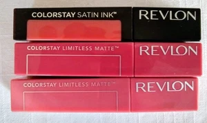Revlon Colorstay Limitless Matte MIX LOT of 3 pcs SEE PHOTOS - Picture 1 of 3